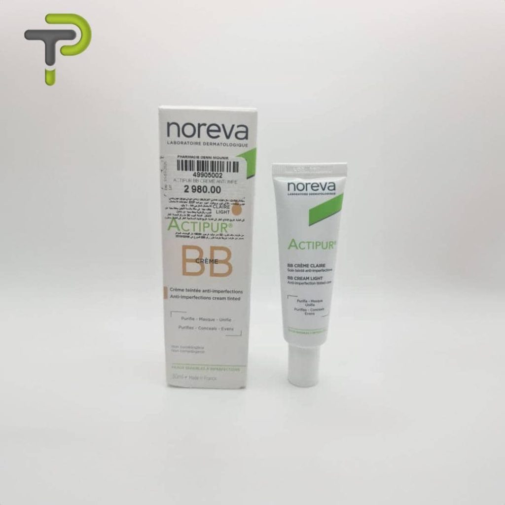 La crème teintée anti-imperfections ACTIPUR BB de Noreva