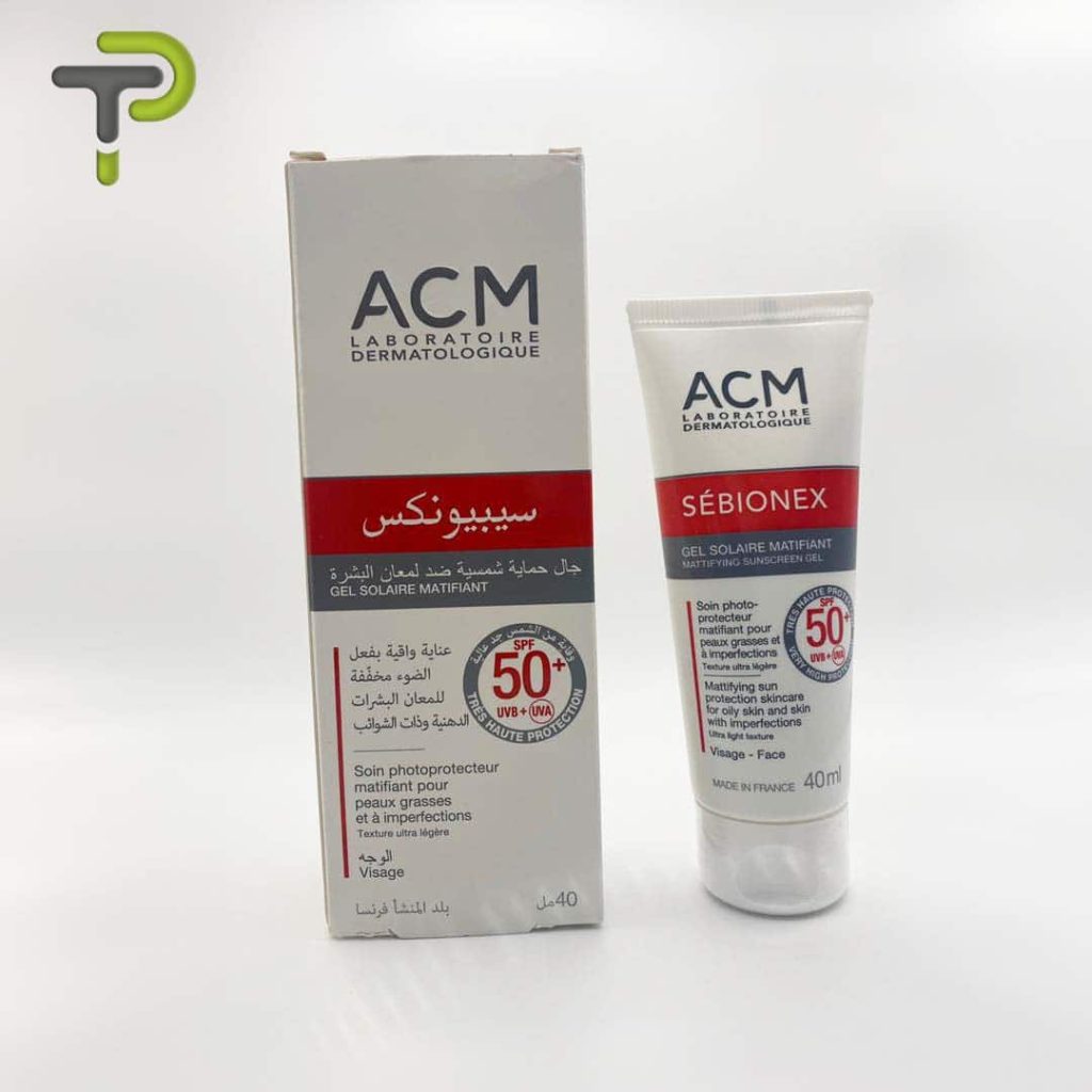 Gel solaire matifiant ACM