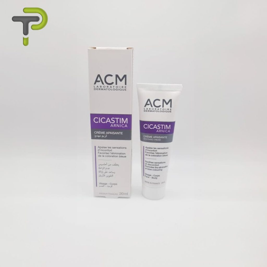 La crème apaisante Cicastim Arnica de ACM