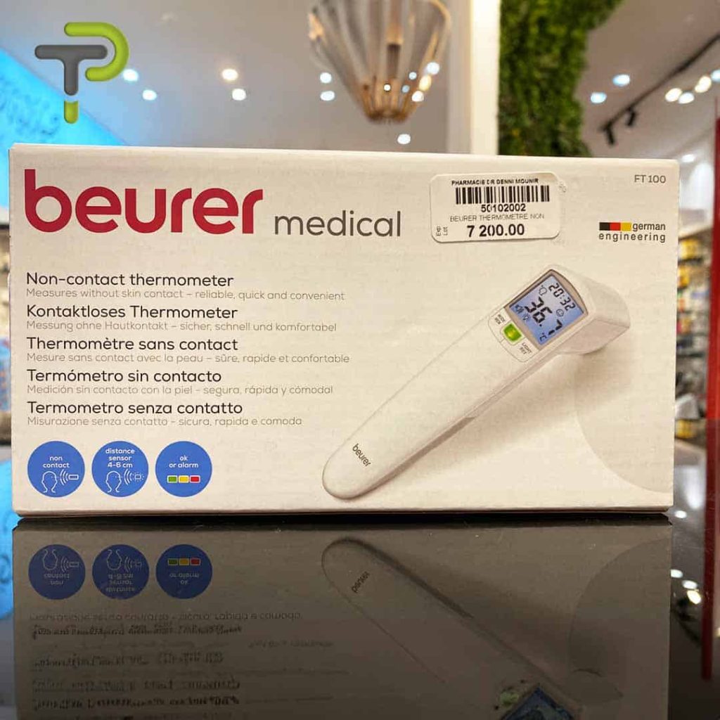Thermomètre beurer FT 100 : Précision et Confort sans Contact pharmacie dz