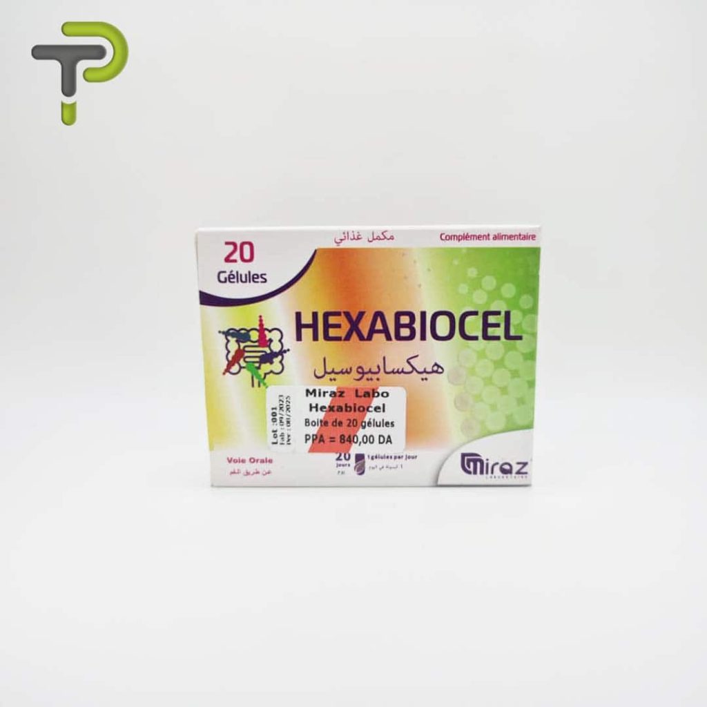 Hexabiocel: Complément Alimentaire en Gélules Orales pharmacie dz
