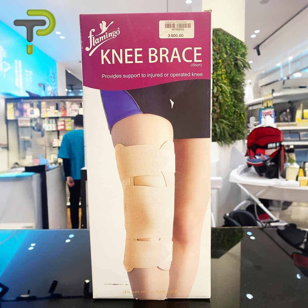 Soutient le genou blessé ou opéré