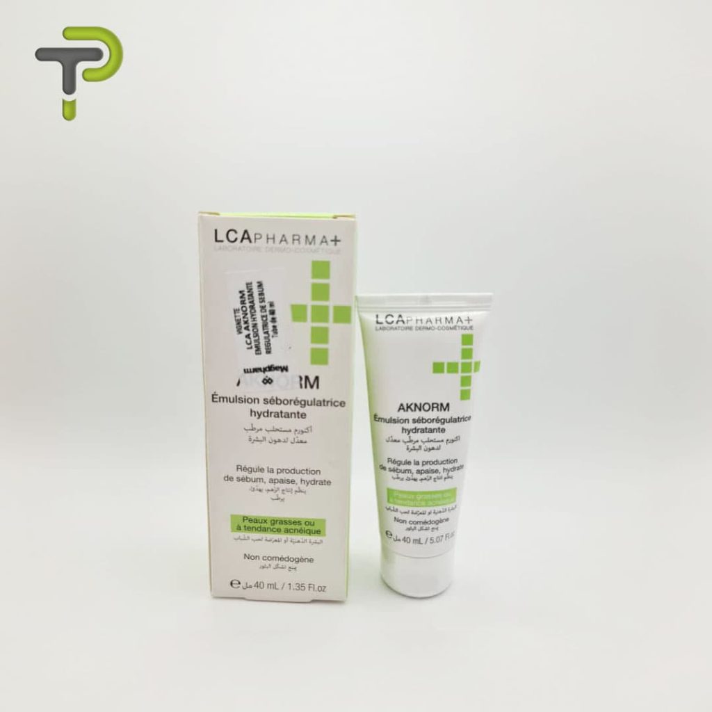 LCAPHARMA+ TOIRE est une émulsion séborégulatrice hydratante