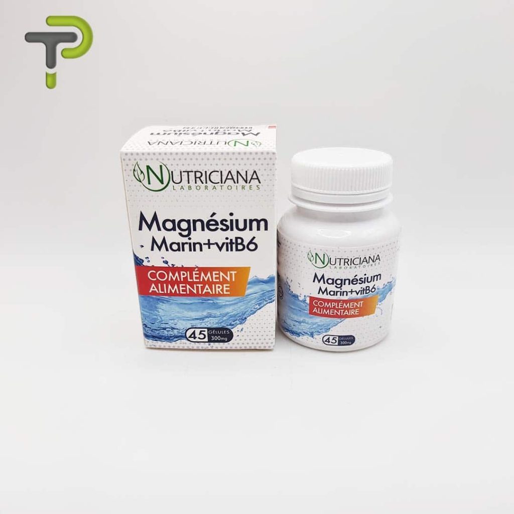 Nutriciana Magnésium Marin : Un supplément de magnésium marin naturellement riche et facilement absorbable pour soutenir votre bien-être général.