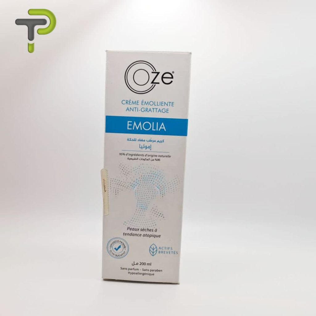 Crème Émolliente Anti-Grattage pour Peaux Atopiques