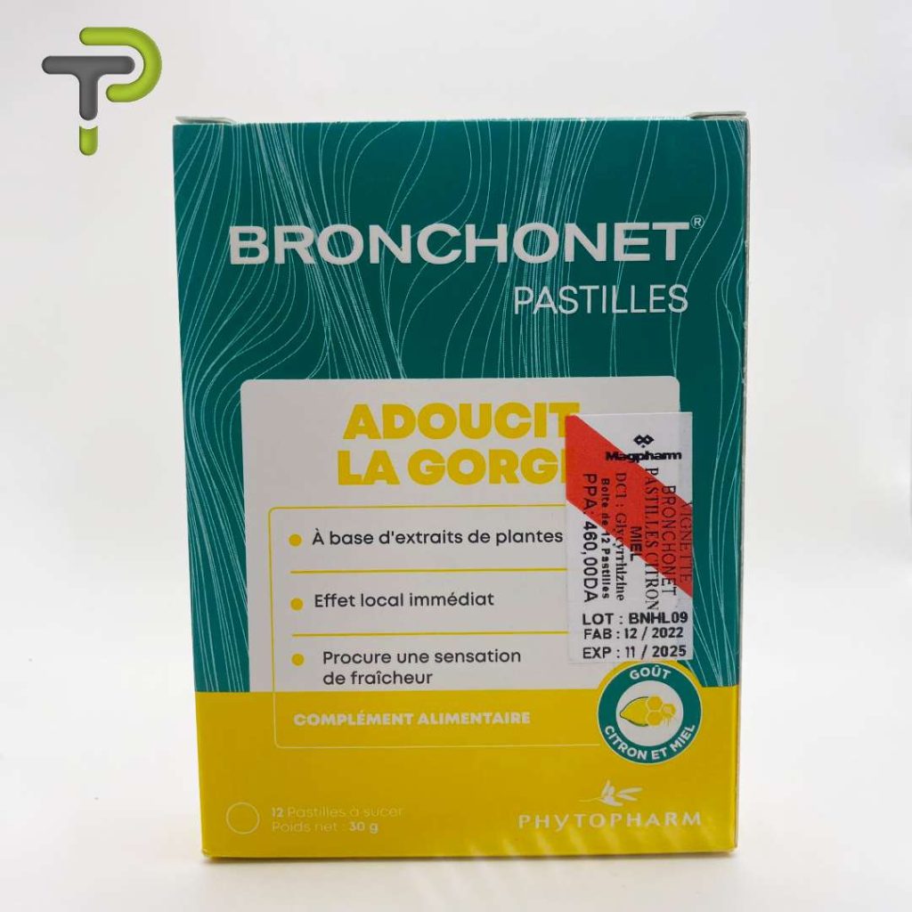 Soulagez votre gorge avec les pastilles Bronchonet au citron