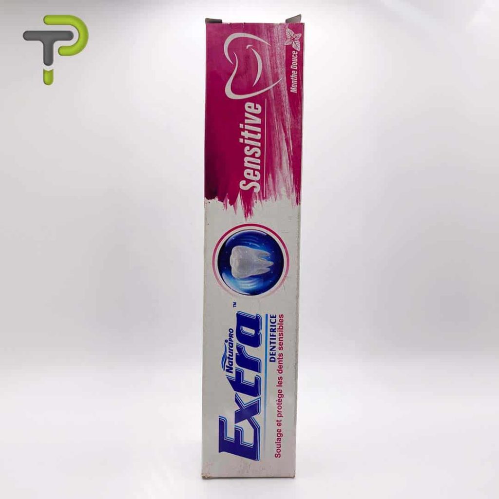 Dentifrice Extra TM soulagement et protection pour les dents sensibles