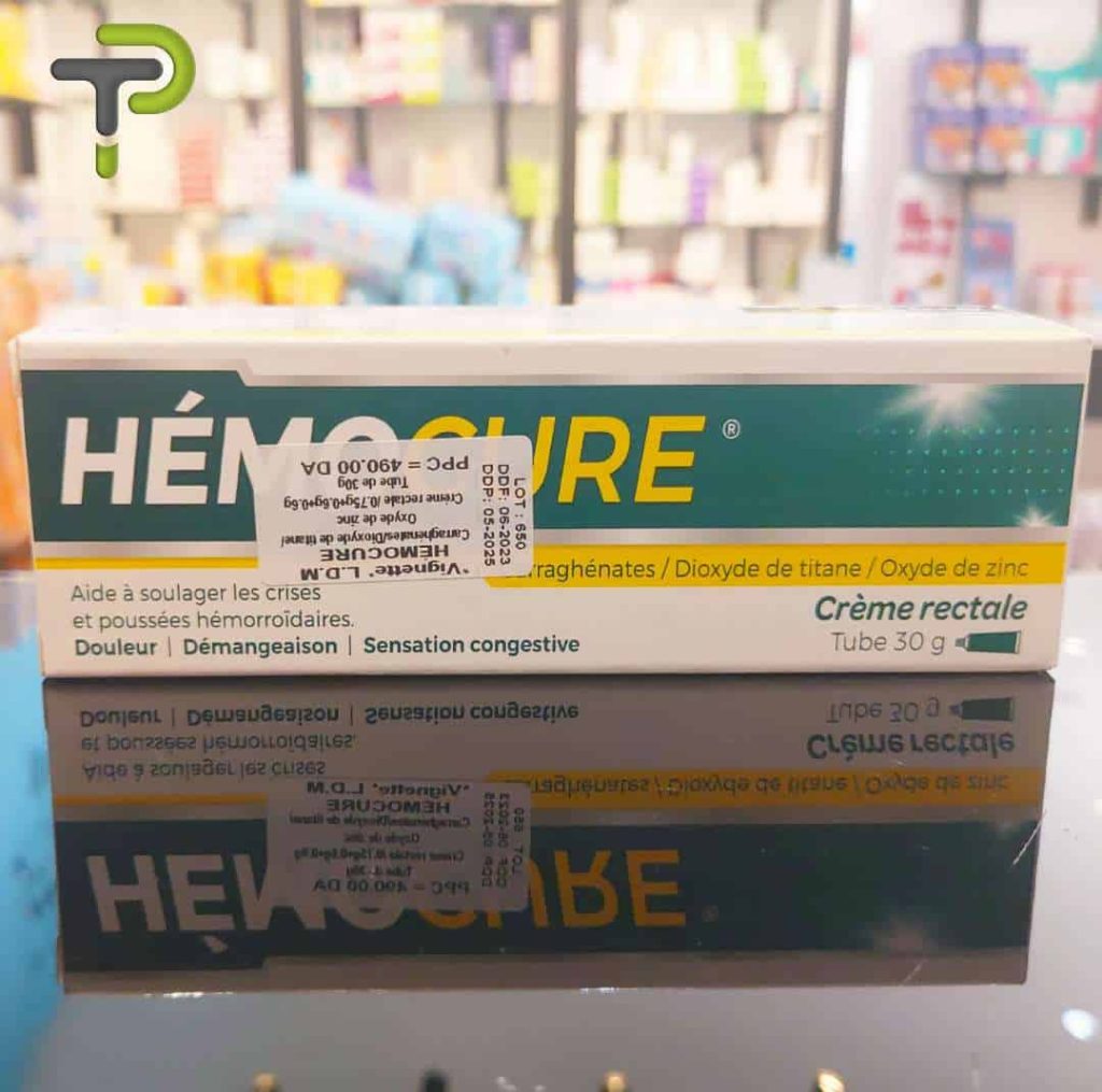 une crème rectale formulée pour soulager les crises hémorroïdaires