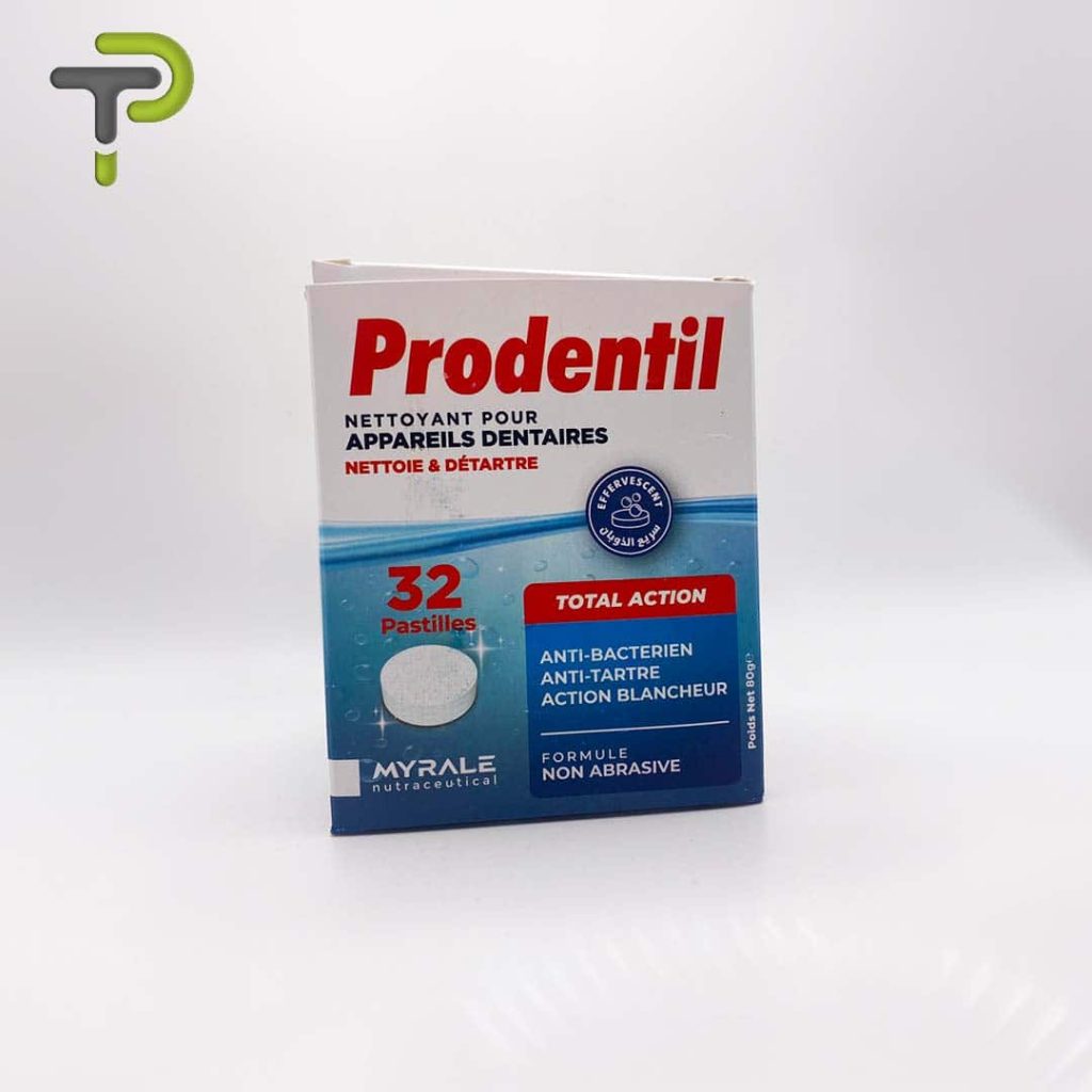 Prodentil - Pastilles Nettoyantes pour Appareils Dentaires pour une hygiène complète des appareils dentaires