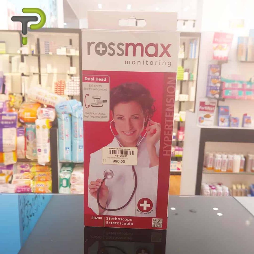 Le stéthoscope Rossmax à double pavillon