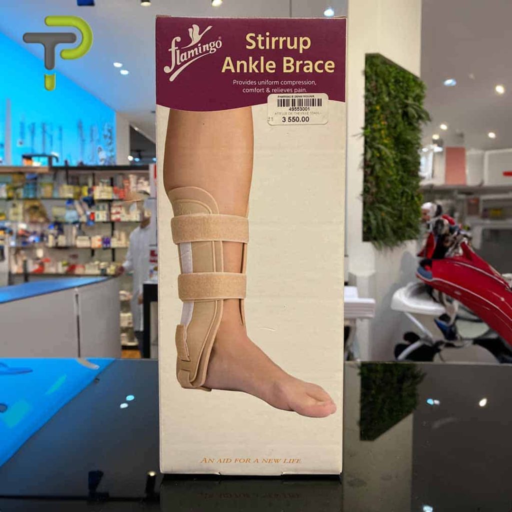 pour stabiliser et protéger la cheville