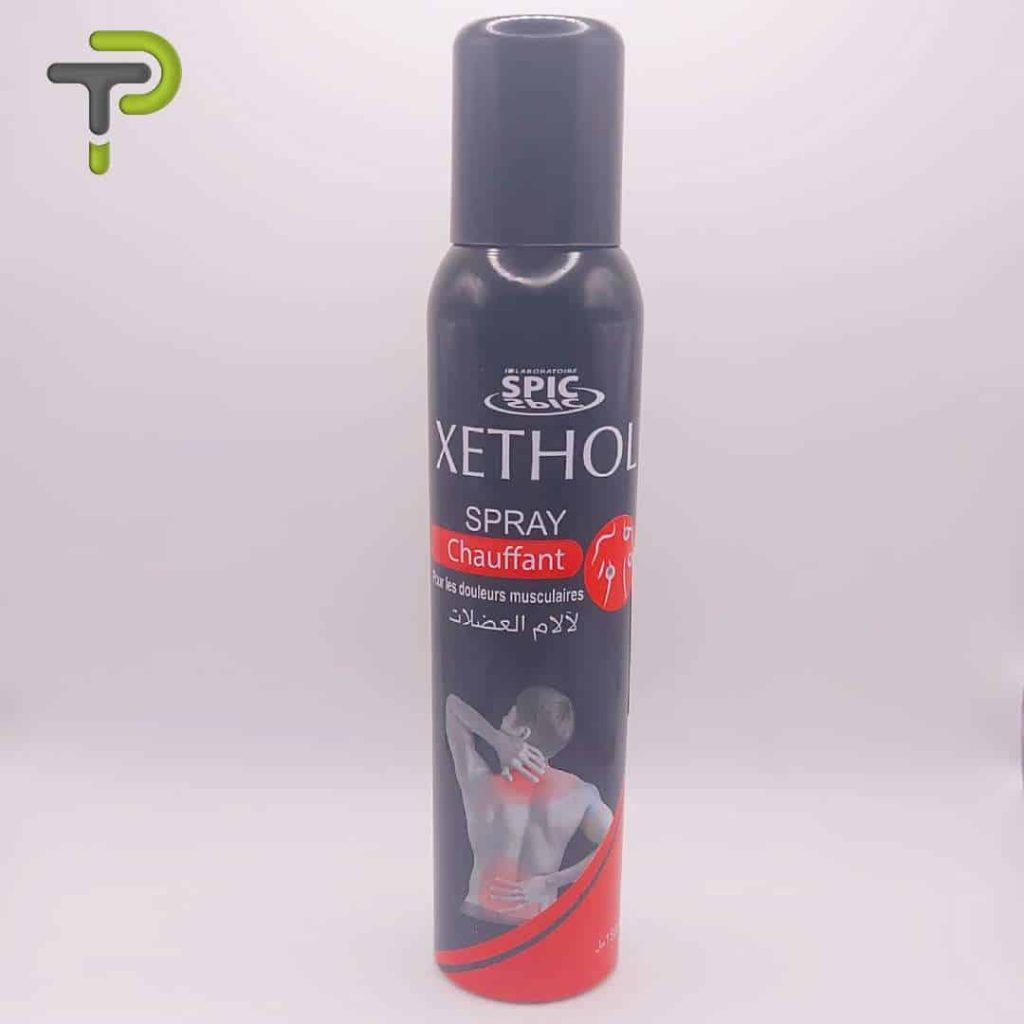 Spray Chauffant Xethol SPIC Soulagement ciblé des douleurs musculaires