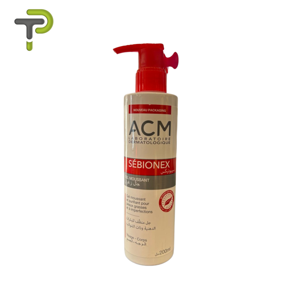 ACM Sébionex Gel Moussant – Peau Purifiée & Équilibrée-Pharmacie DZ