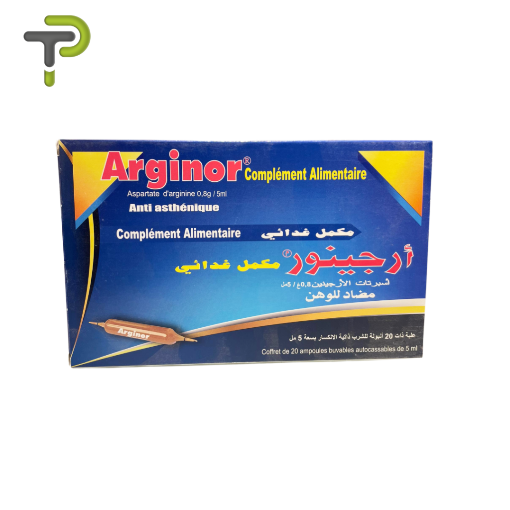 Arginor complément alimentaire - Pharmacie DZ