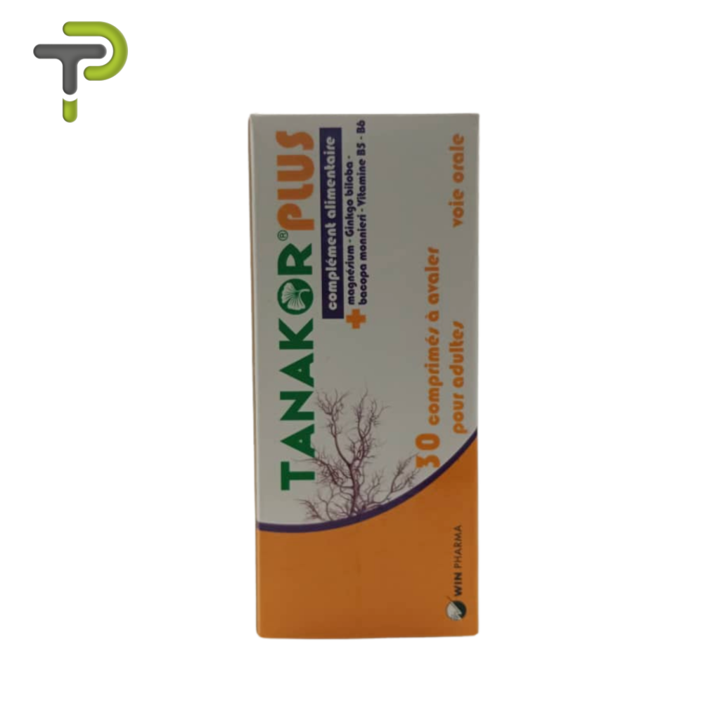 Tanakor Plus : Anti-fatigue et équilibre nerveux-Pharmacie DZ